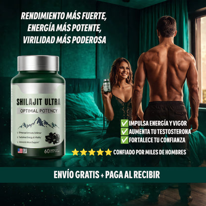 AUMENTA TU CONFIANZA SEXUAL x3 CON SHILAJIT